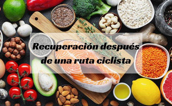 Nutrición para ciclismo, ¿Cómo recuperar tras una carrera?